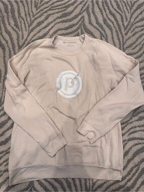 Pure Barre Crewneck Sweatshirt cream - size Large